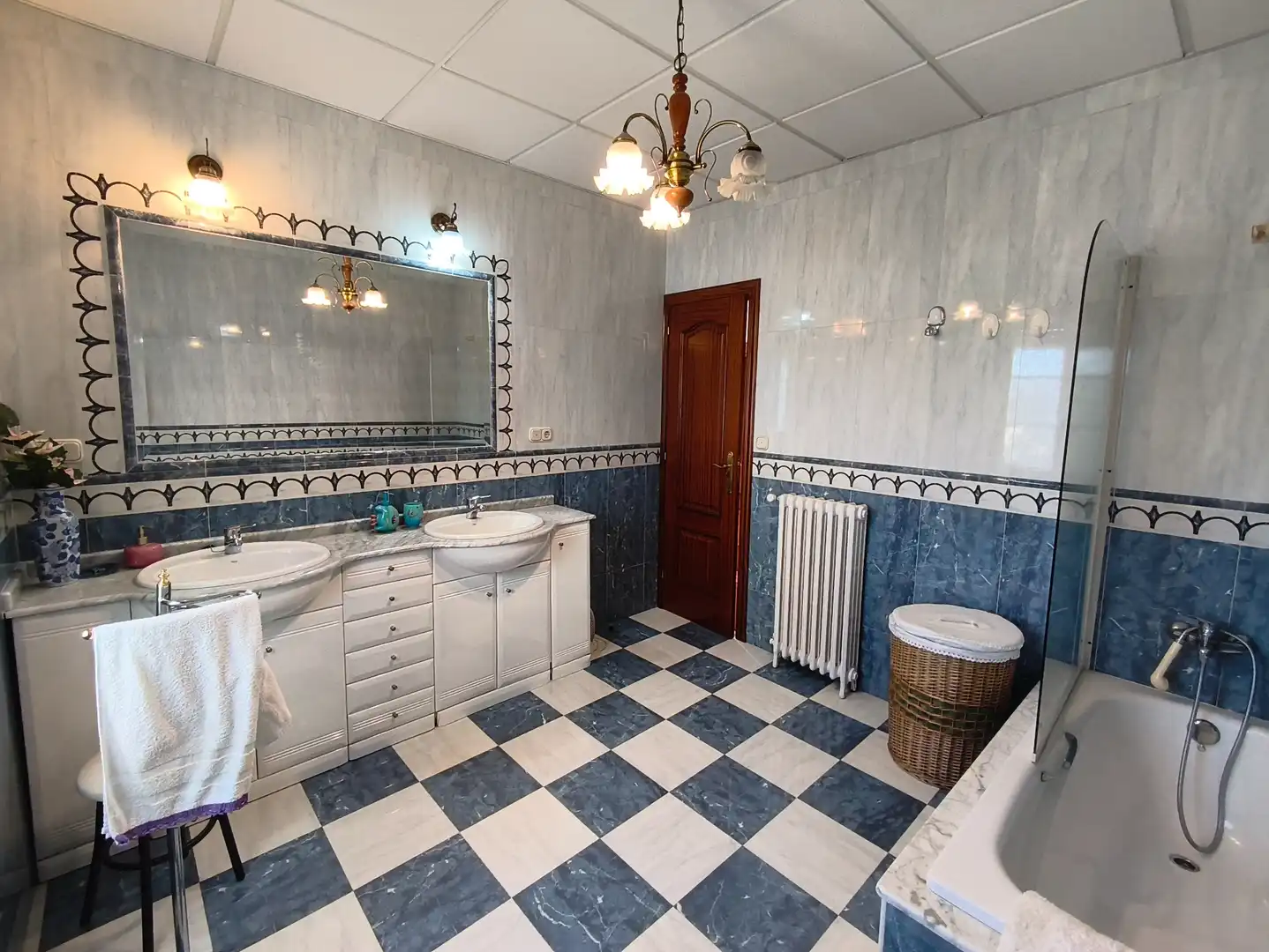 Bathroom of Houses for sale in Vedra  with Heating, Private garden and Terrace