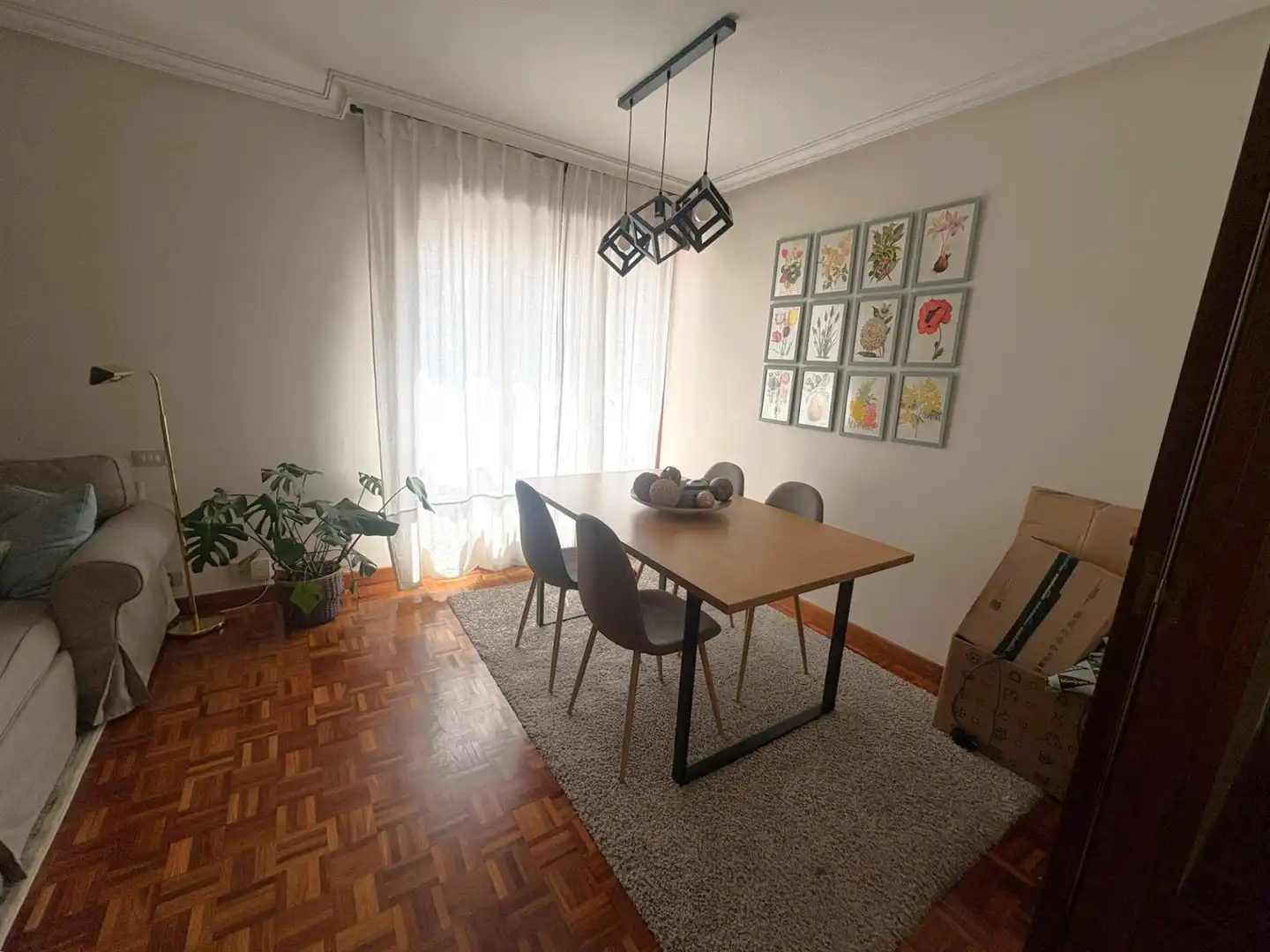 Dining room of Flat for rent in Oviedo   with Heating and Furnished