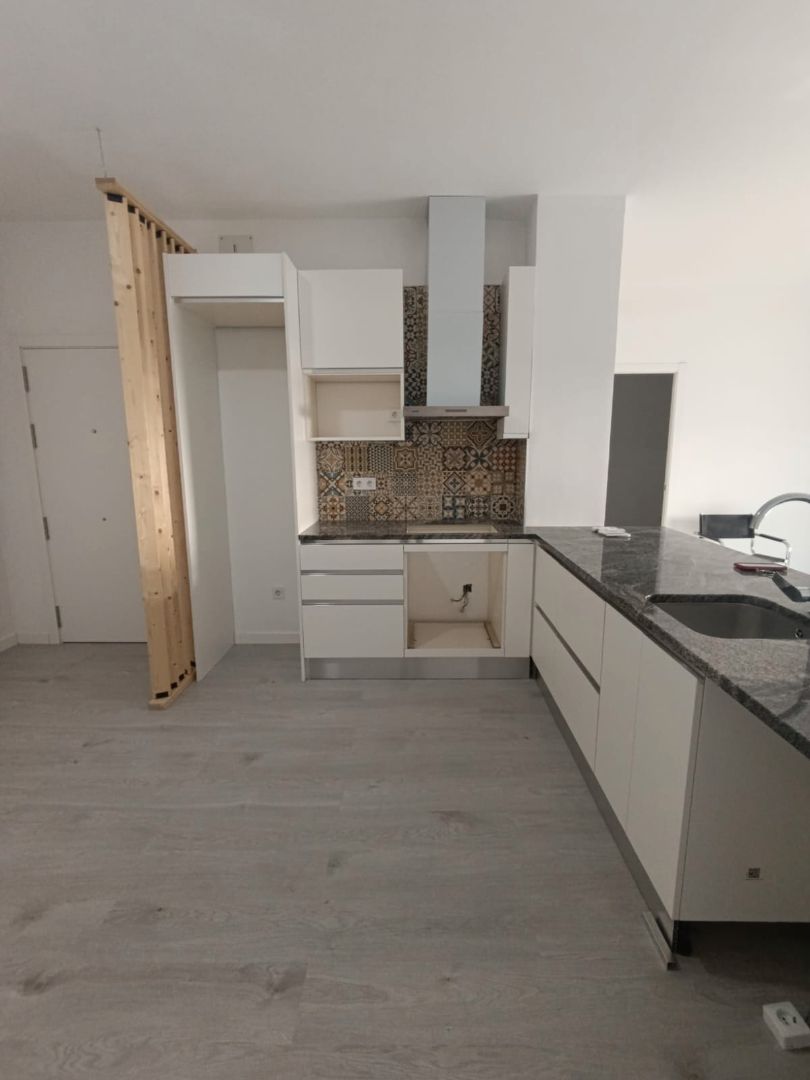Cocina de Piso de alquiler en Mollet del Vallès con Aire acondicionado, Parquet y Terraza