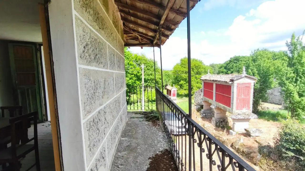 Terrassa de Finca rústica en venda en Baños de Molgas amb Jardí privat i Balcó