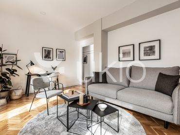 Apartament amb balcó de lloguer a Calle de O'Donnell