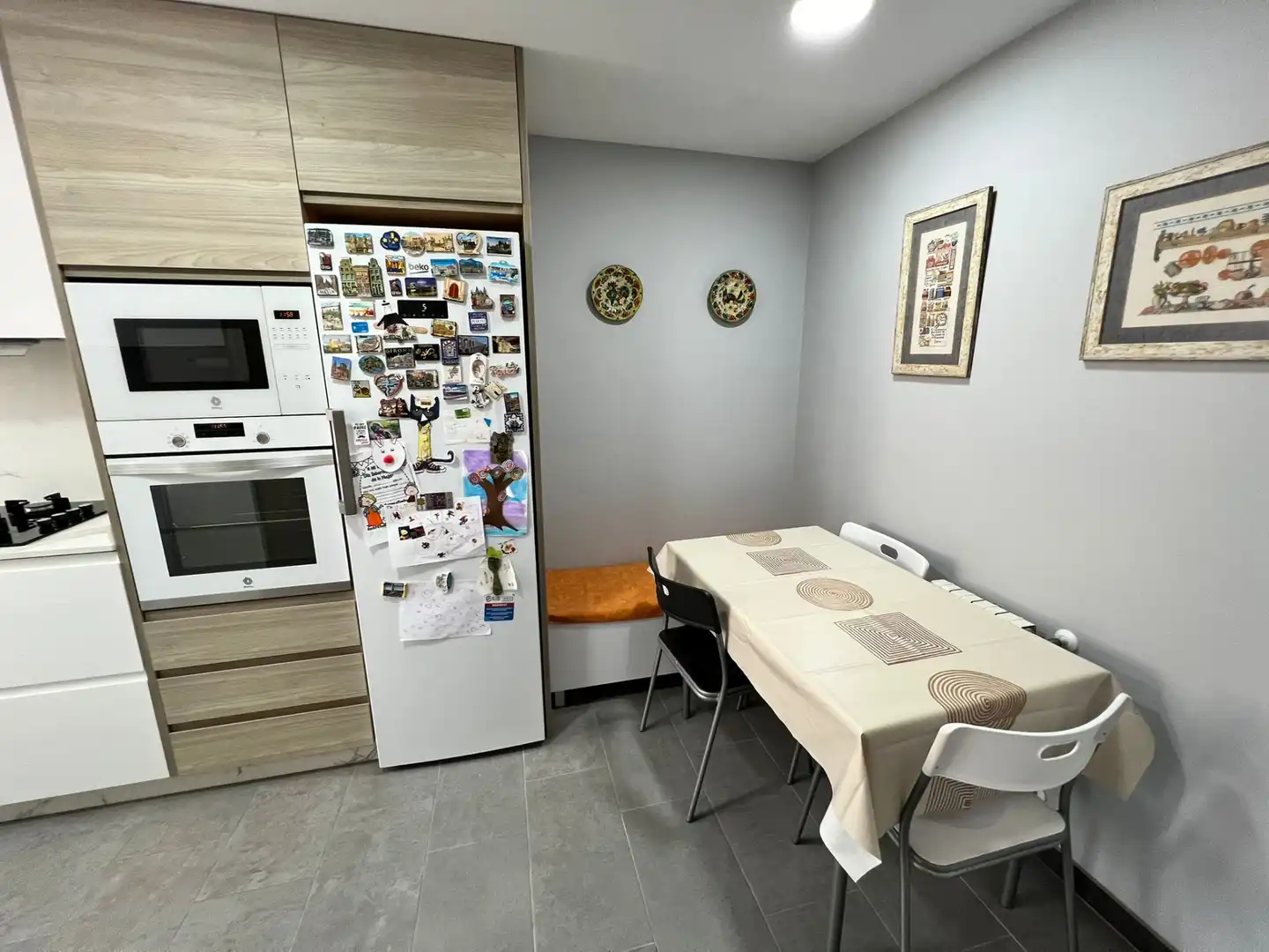 Küche von Einfamilien-Reihenhaus zum Verkauf in Sagunto / Sagunt mit Klimaanlage, Heizung und Terrasse