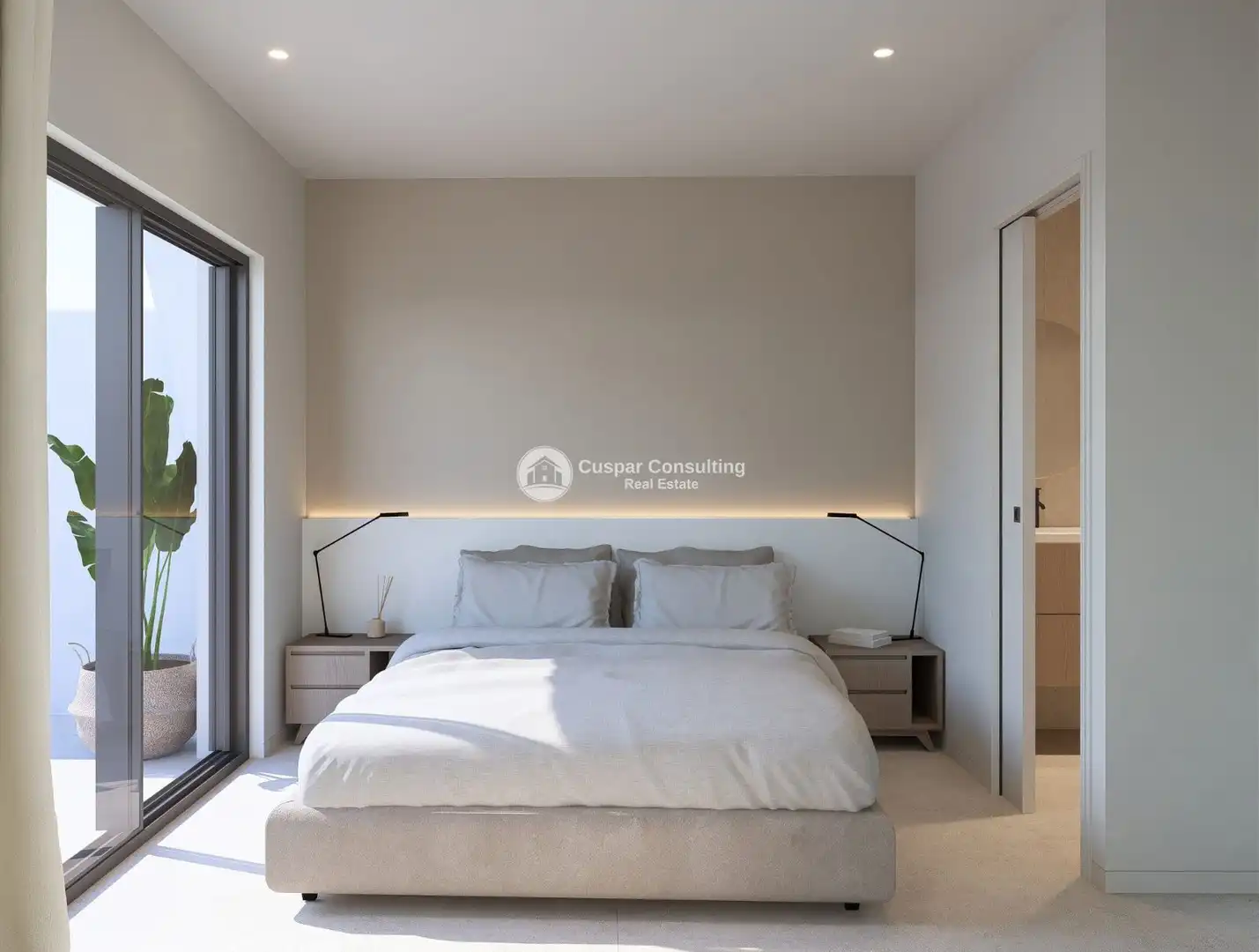 Habitación de Casa adosada en venta en Torre-Pacheco con Calefacción, Terraza y Piscina