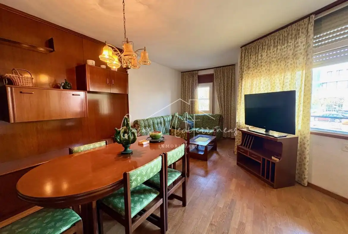 Living room of Flat for sale in Amposta  with Furnished and Alarm