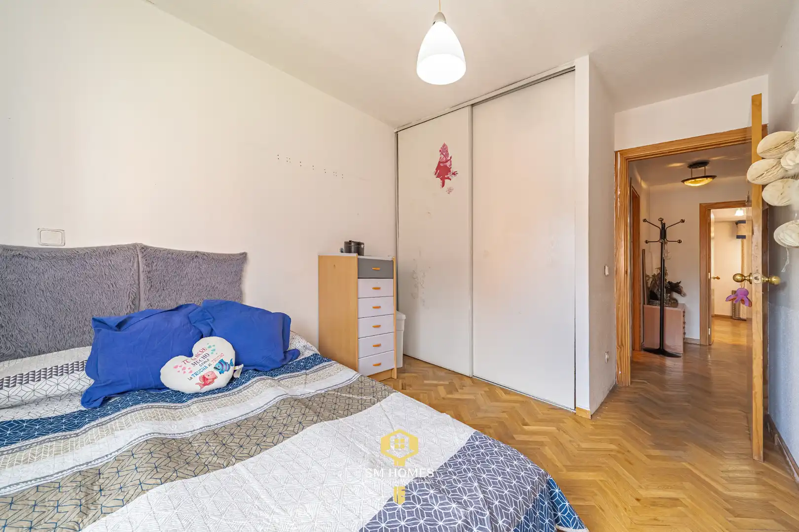 Bedroom of Detached homes for sale in Mejorada del Campo  with Air Conditioner, Heating and Private garden