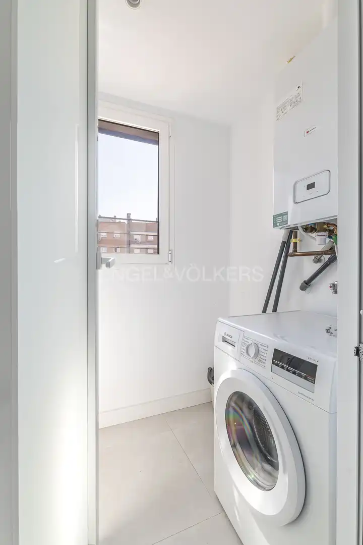 Terraza de Apartamento de alquiler en Madrid con Aire acondicionado, Calefacción y Terraza