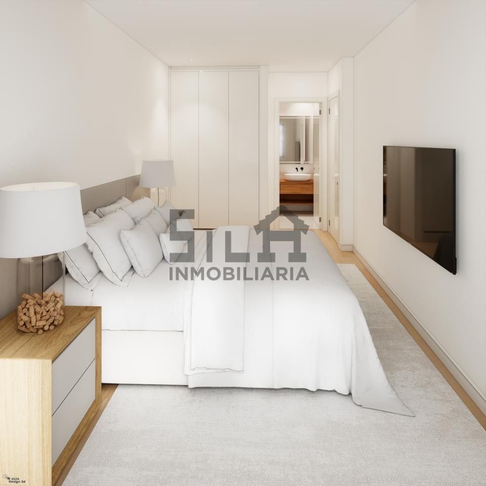 Bedroom of Apartment for sale in Sanxenxo  with Heating, Terrace and Storage room