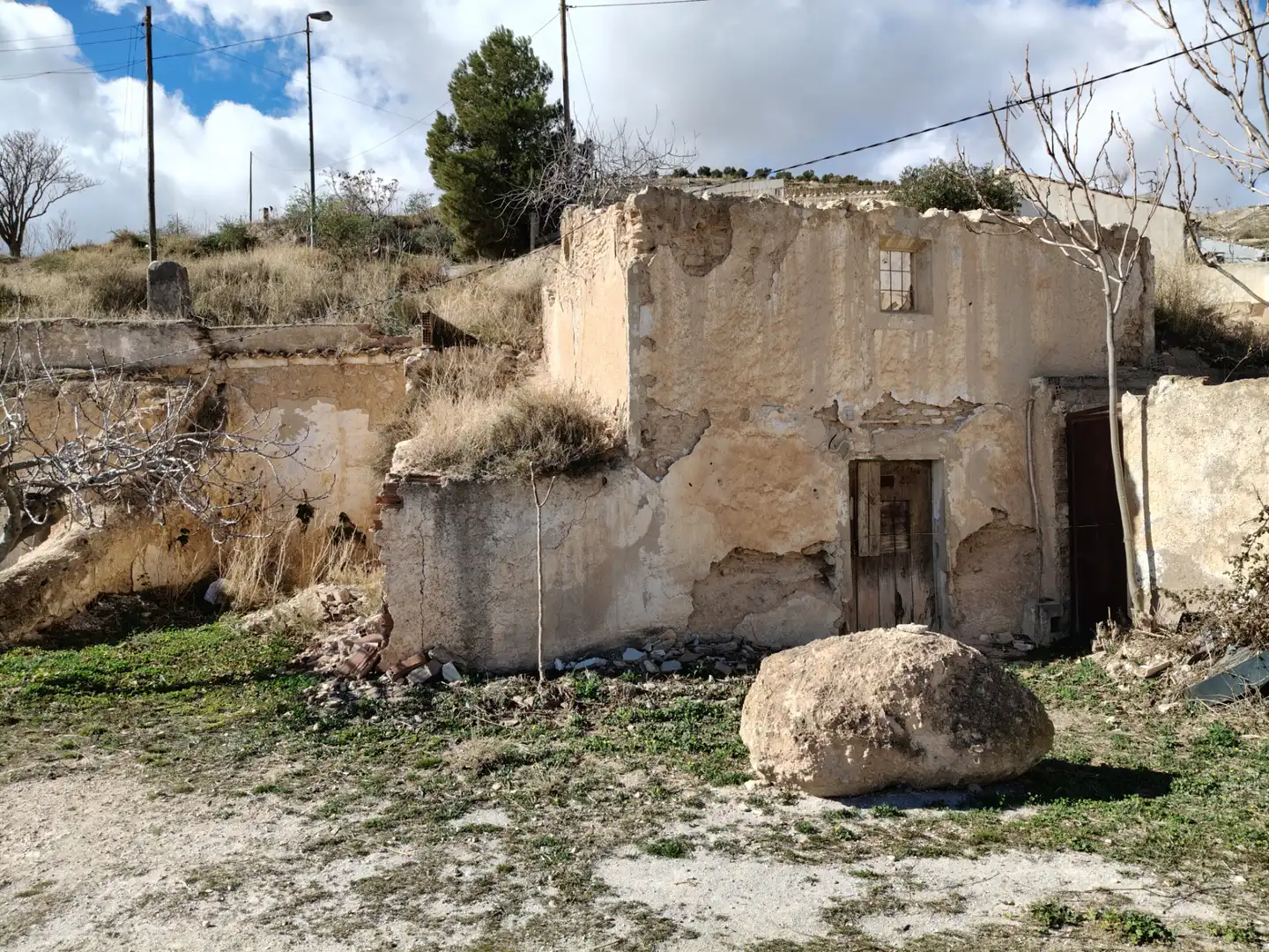 Vista exterior de Casa o xalet en venda en Baza