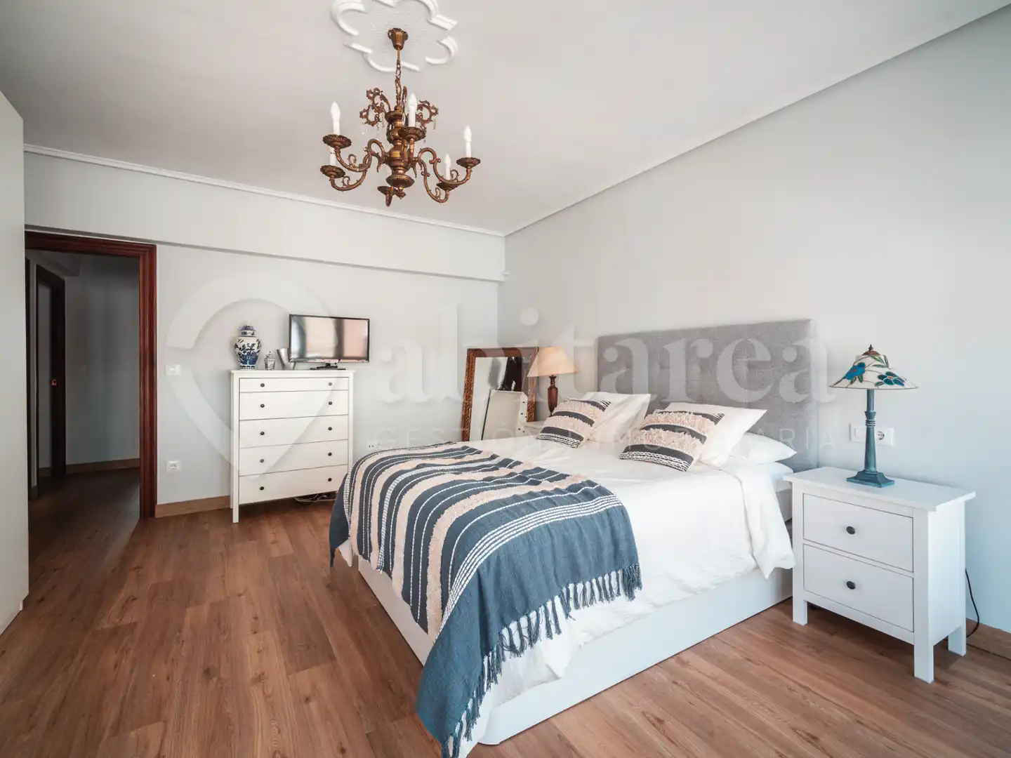 Bedroom of Flat for sale in Santoña  with Heating, Parquet flooring and Balcony