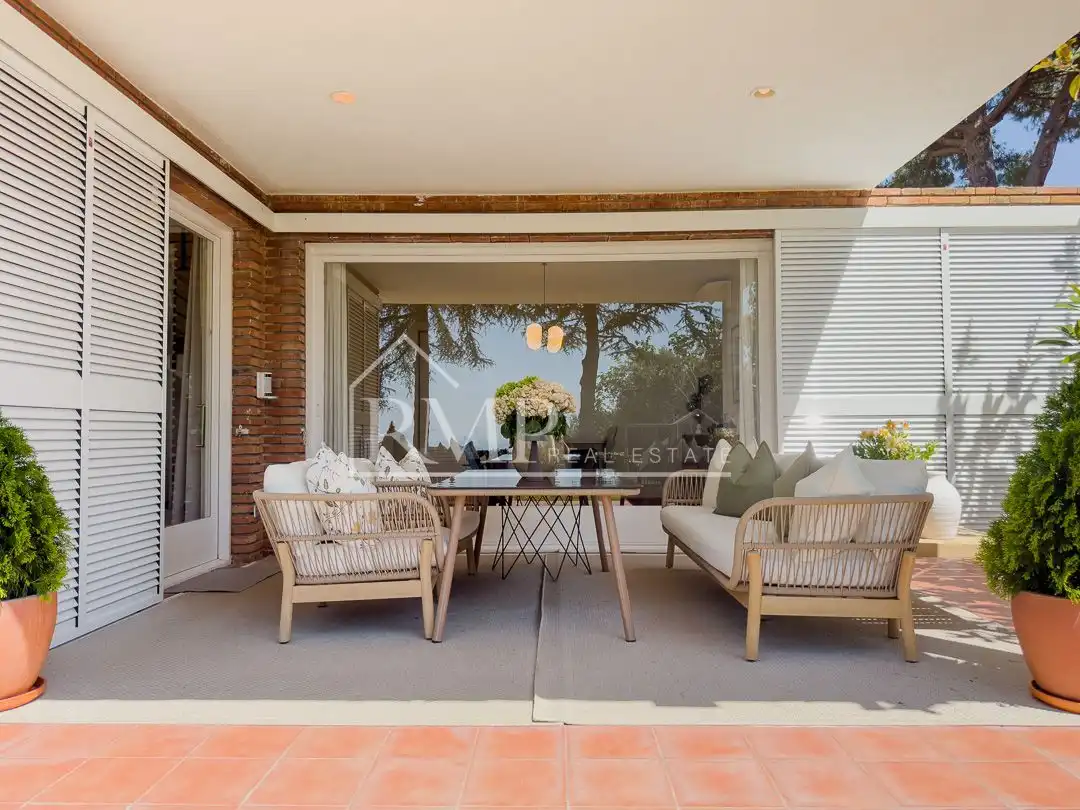 Terrasse von Haus oder Chalet zum Verkauf in Sant Vicenç de Montalt mit Klimaanlage, Heizung und Privatgarten