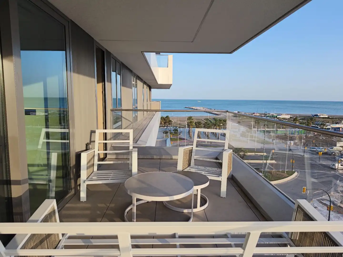 Terraza de Piso de alquiler en Málaga con Aire acondicionado, Calefacción y Terraza