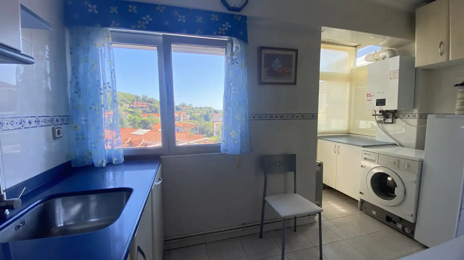 Küche von Wohnung zum Verkauf in Medio Cudeyo mit Heizung, Parkett und Möbliert