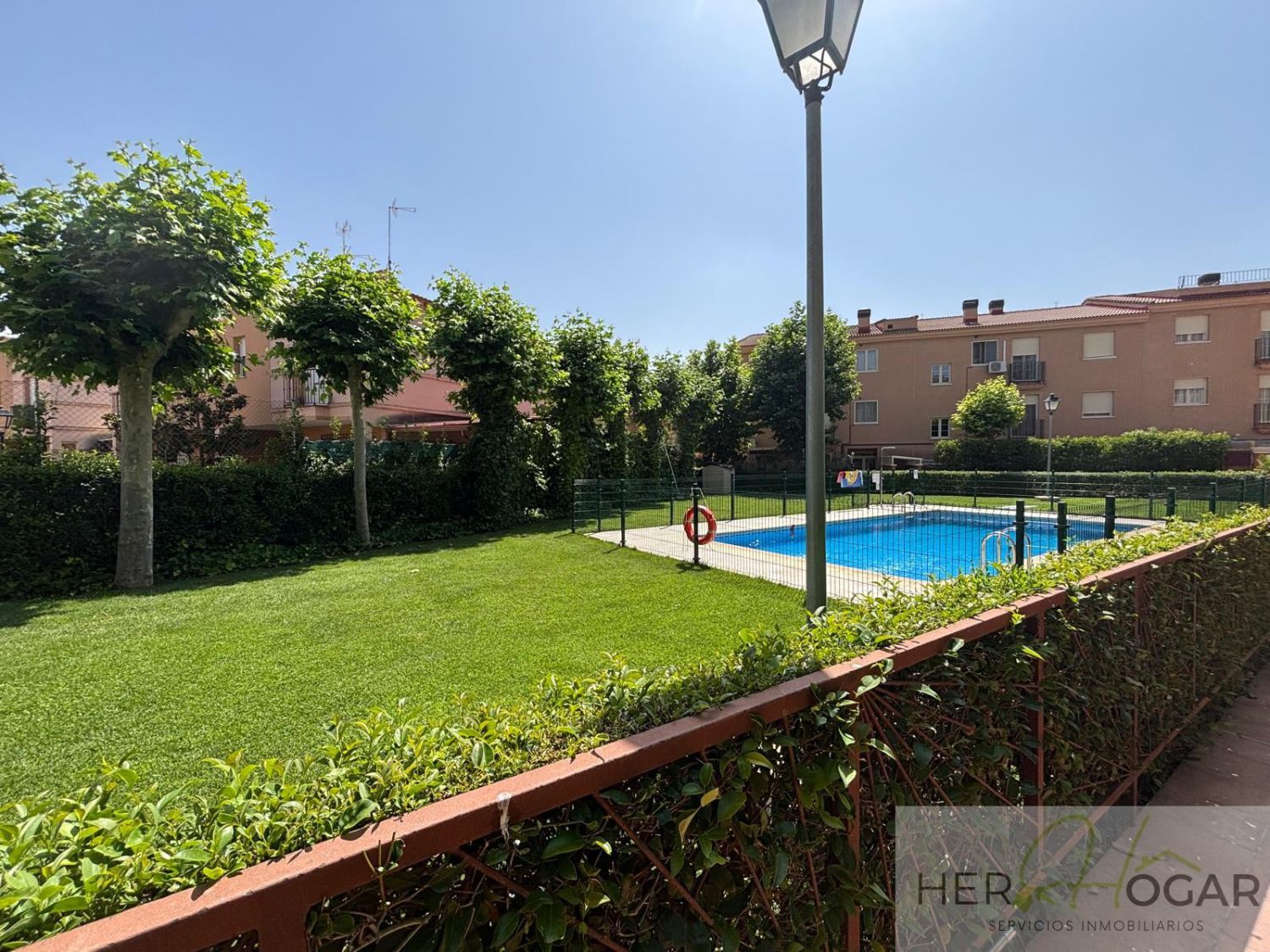 Swimming pool of Flat for sale in Villamiel de Toledo  with Air Conditioner, Heating and Balcony