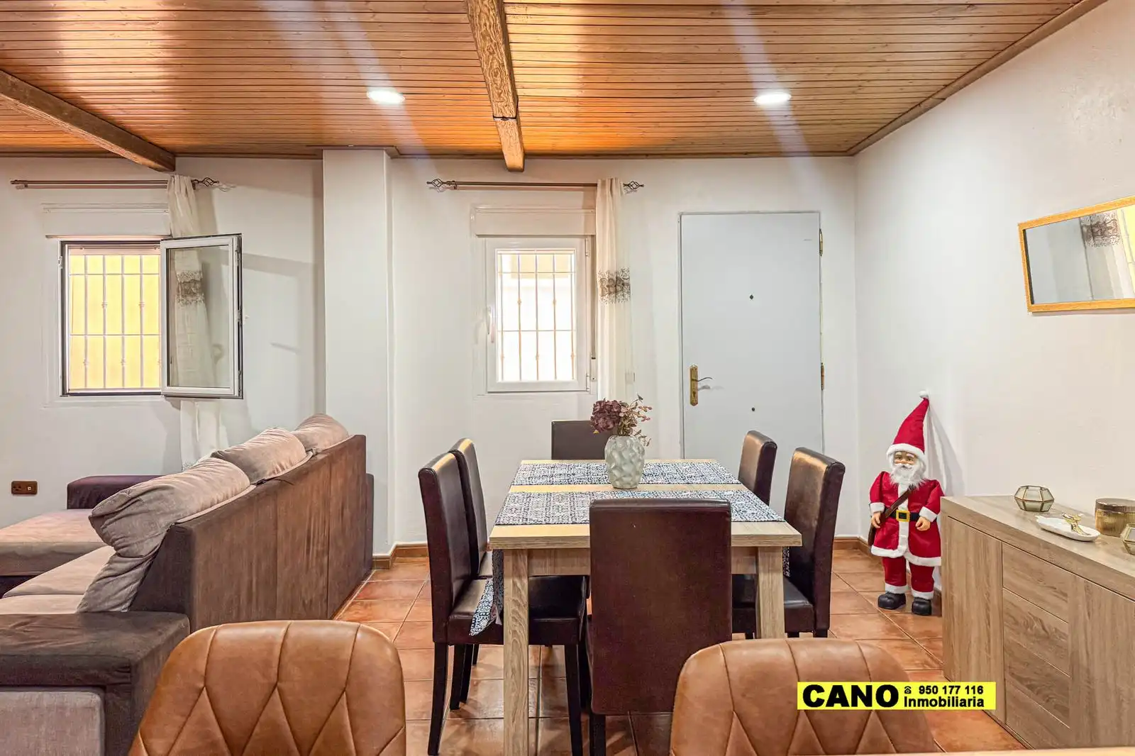 Comedor de Casa o chalet en venta en Vícar con Aire acondicionado, Calefacción y Terraza