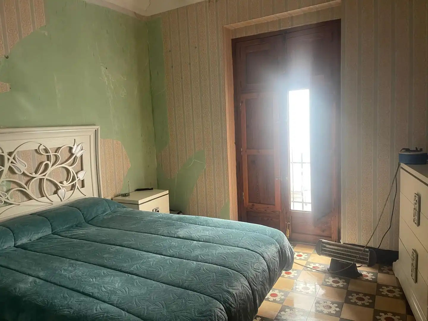Schlafzimmer von Wohnung zum Verkauf in Atzeneta d'Albaida mit Klimaanlage, Terrasse und Abstellraum