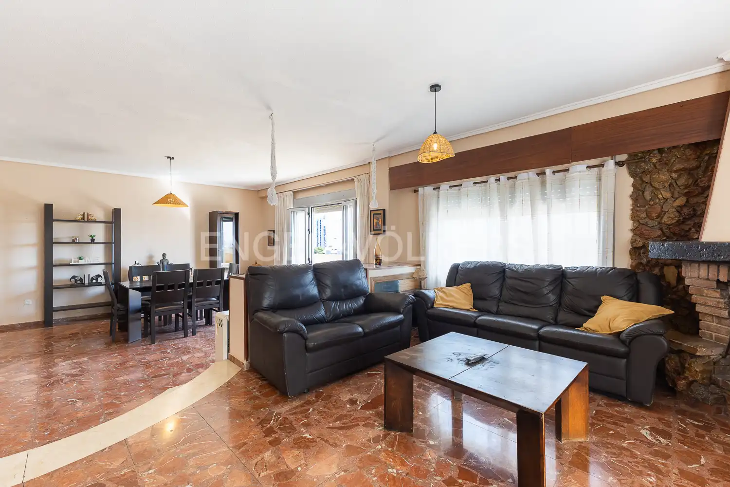 Sala d'estar de Casa o xalet en venda en Cullera amb Aire condicionat, Calefacció i Jardí privat