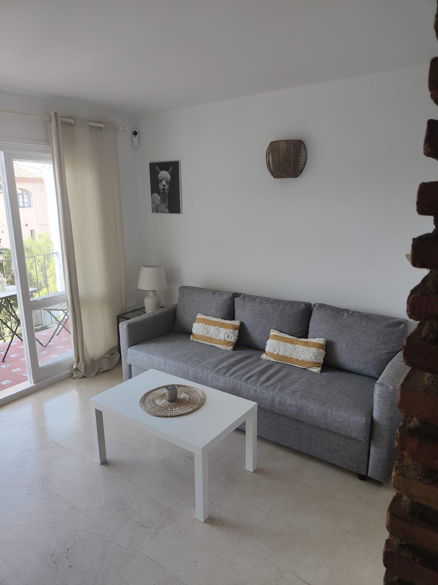 Living room of Study for sale in Estepona  with Private garden, Terrace and Community pool