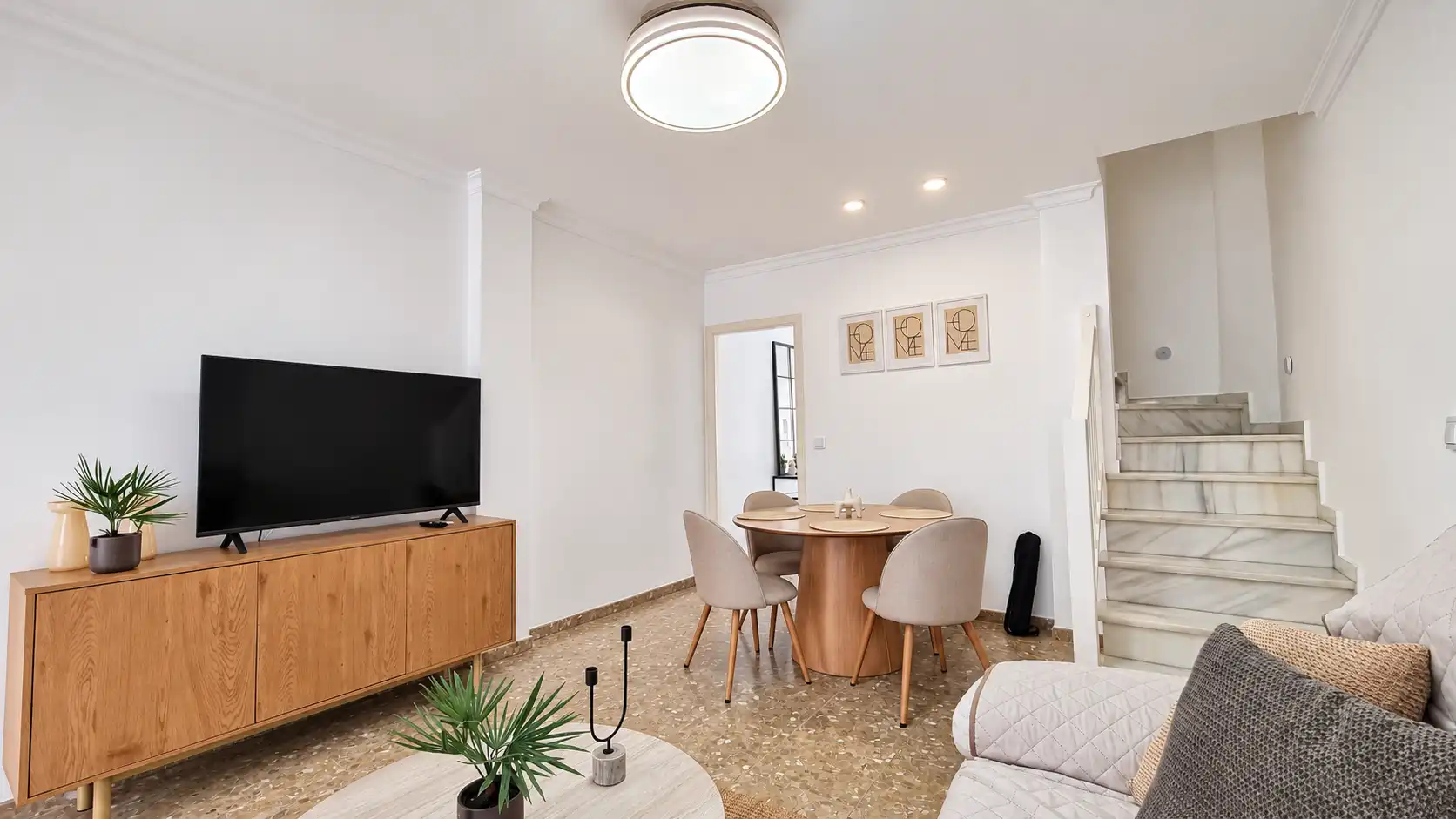 Sala d'estar de Dúplex en venda en Playa Cruz del Mar