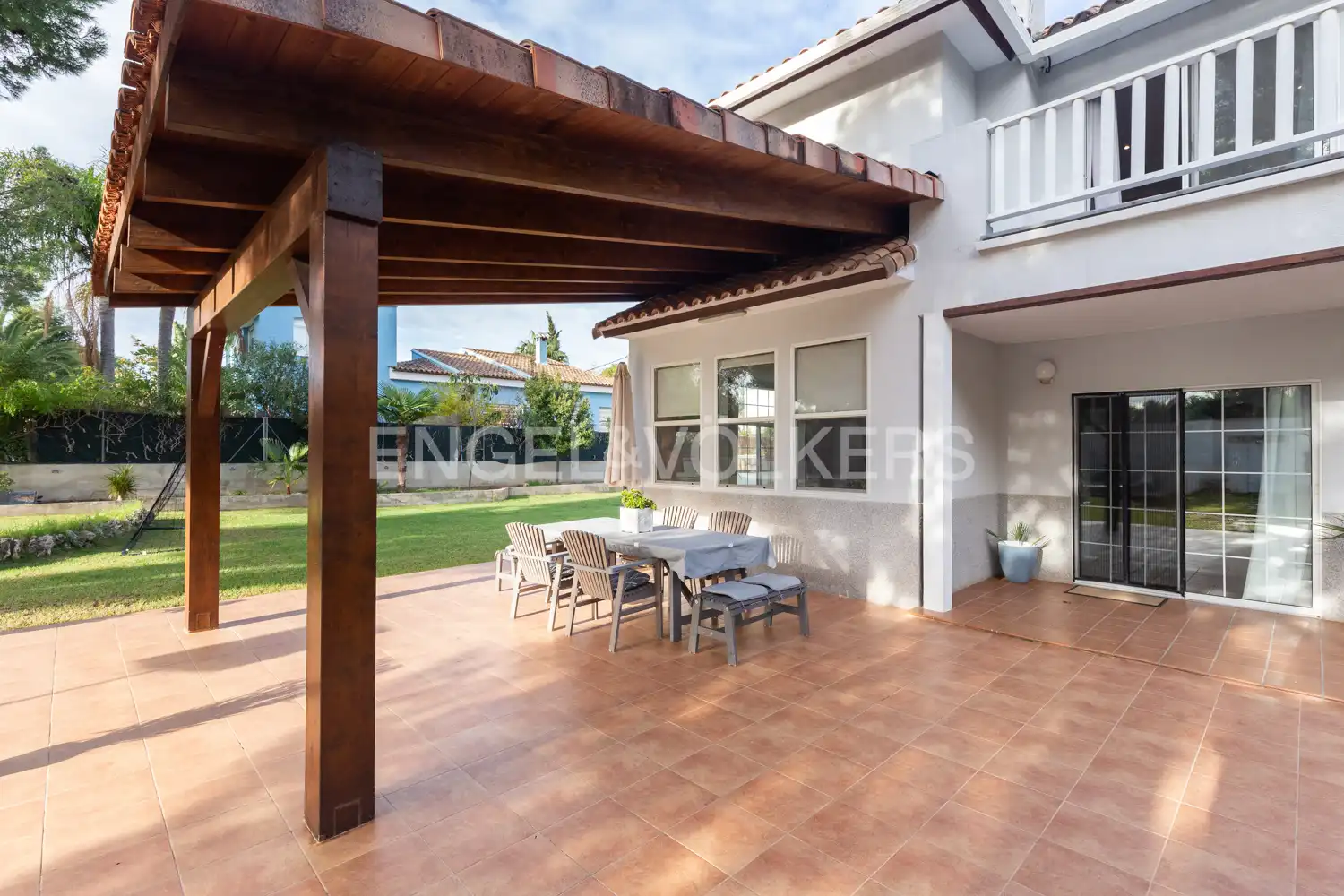 Terraza de Casa o chalet de alquiler en Serra con Calefacción, Jardín privado y Parquet
