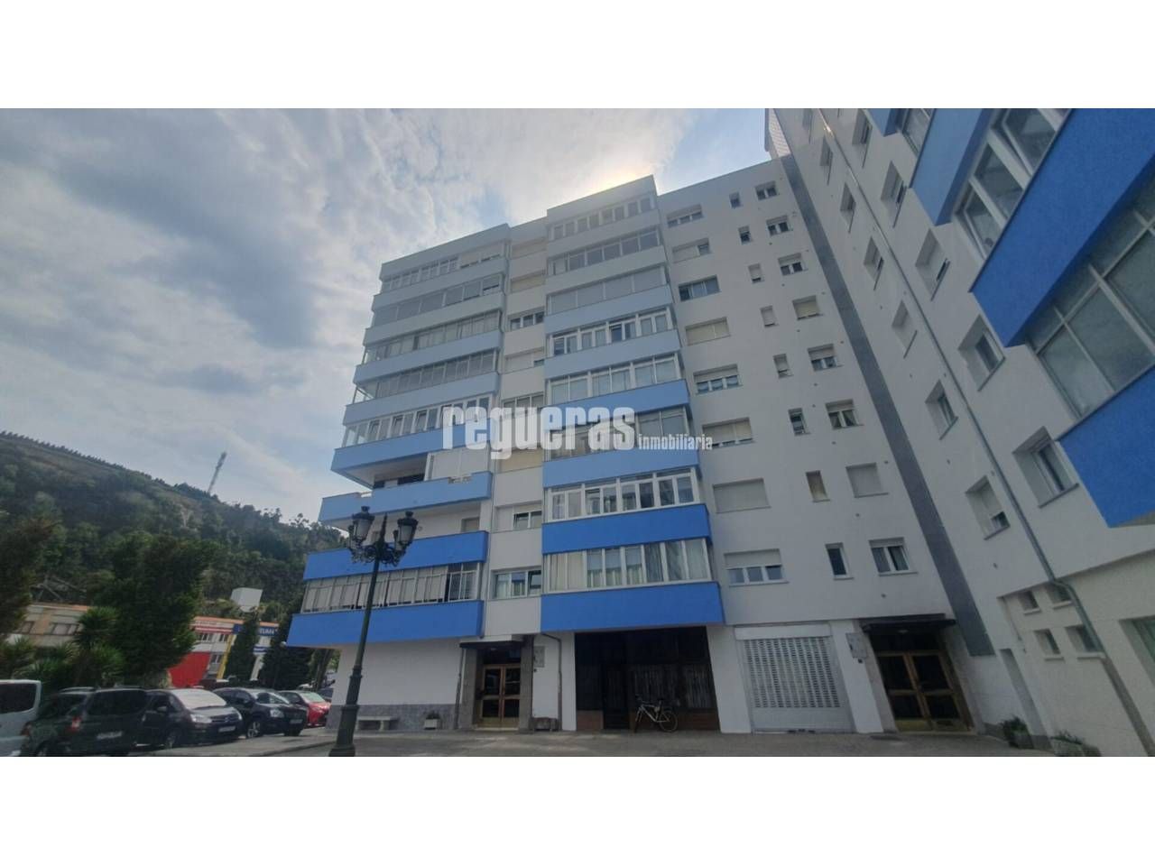 Exterior view of Flat for sale in Castrillón  with Heating, Terrace and Furnished