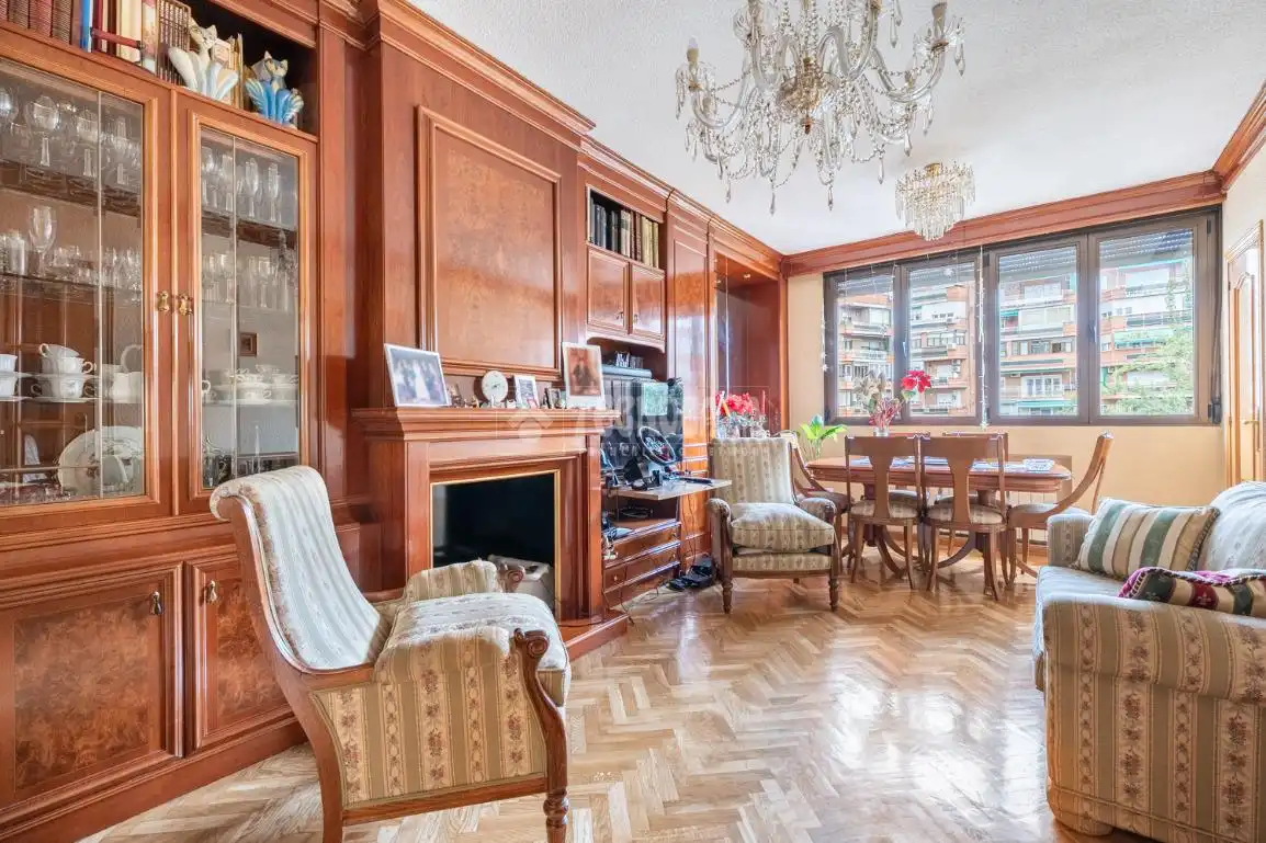 Sala de estar de Piso en venta en Madrid con Aire acondicionado, Calefacción y Terraza