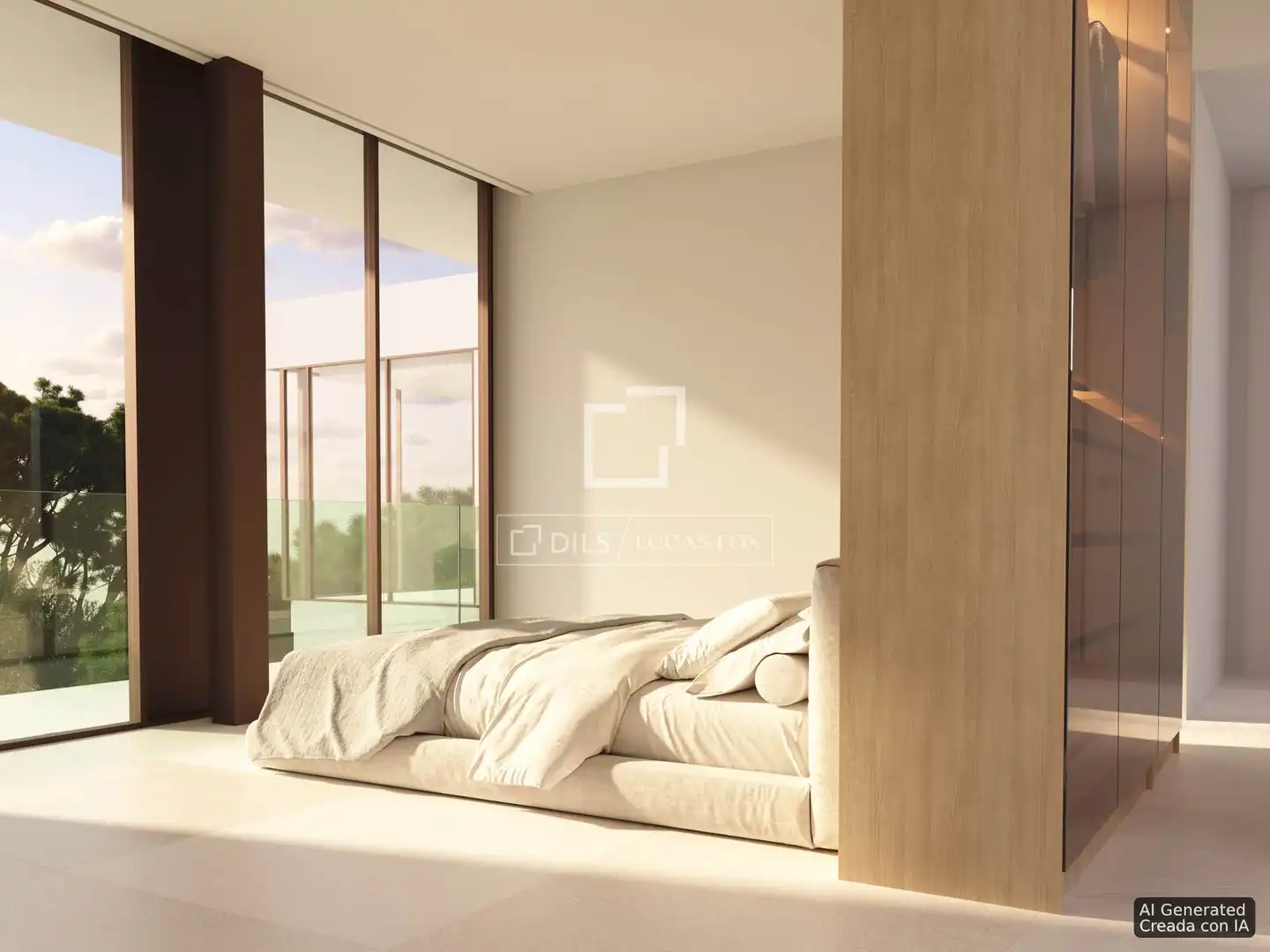 Habitación de Casa o chalet en venta en Santa Eulària des Riu con Aire acondicionado, Calefacción y Jardín privado