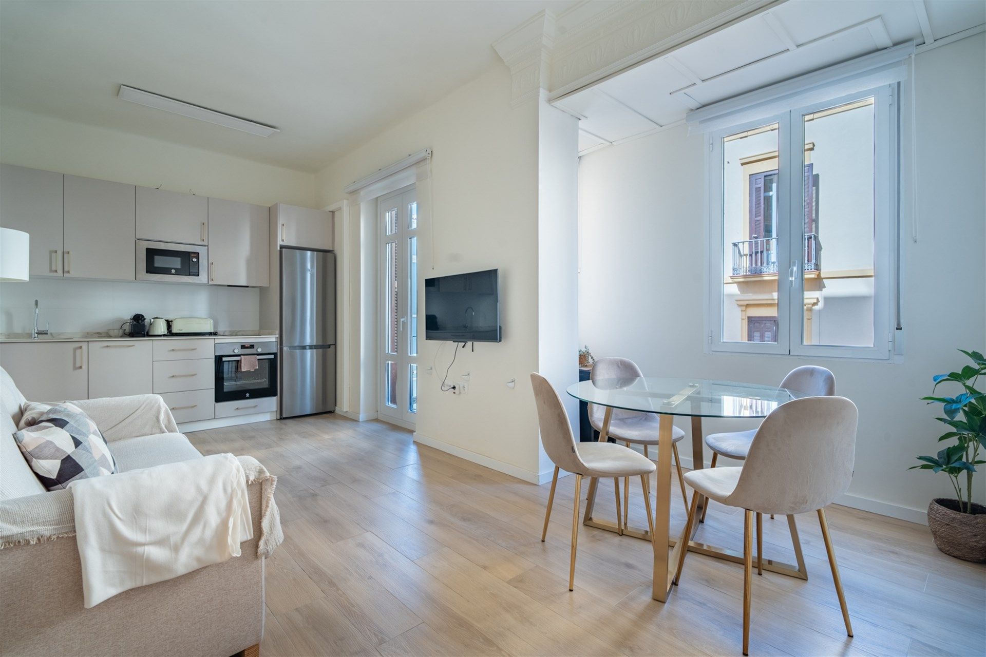 Sala d'estar de Apartament en venda en Málaga Capital