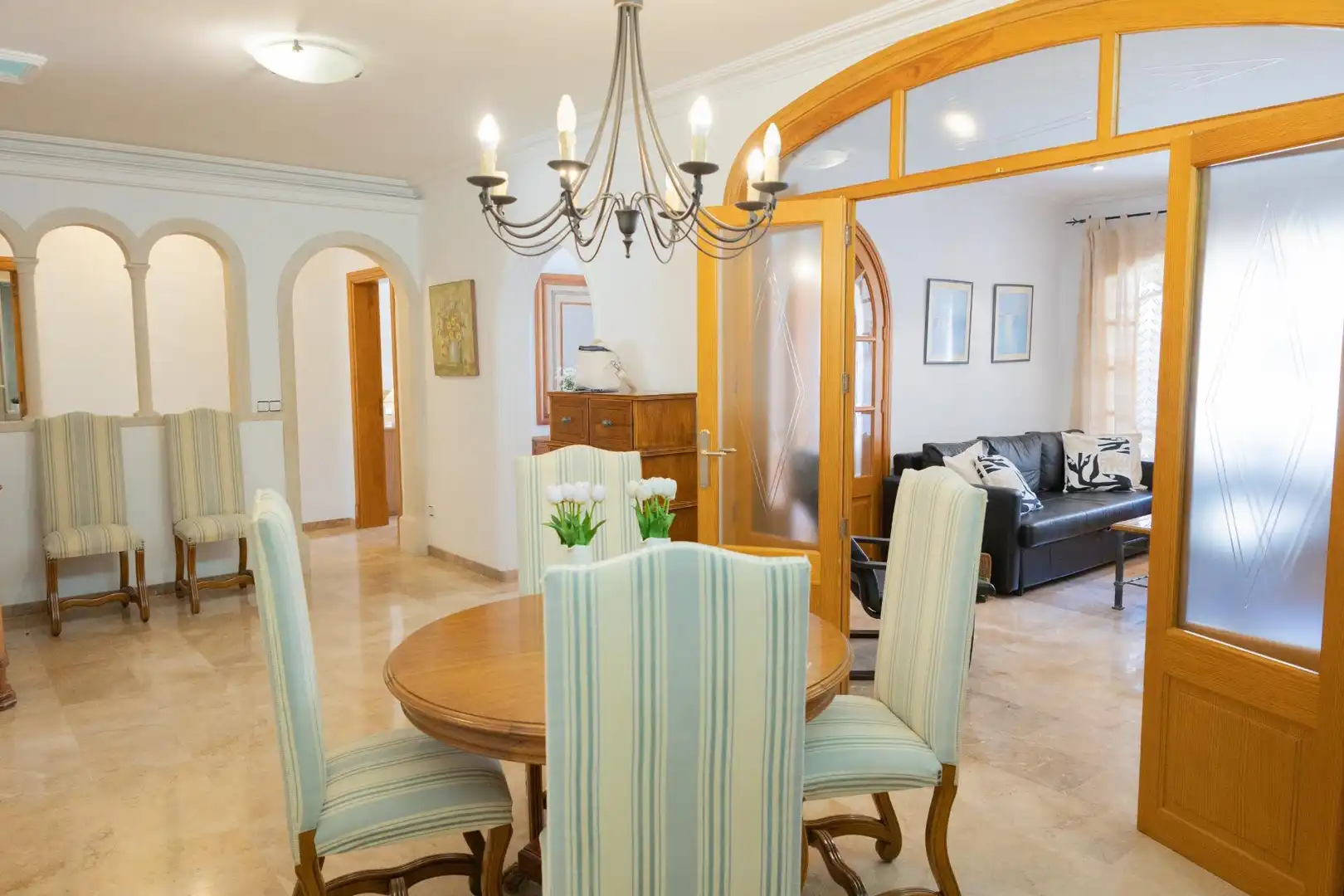 Comedor de Casa o chalet en venta en Ses Salines con Aire acondicionado, Calefacción y Jardín privado