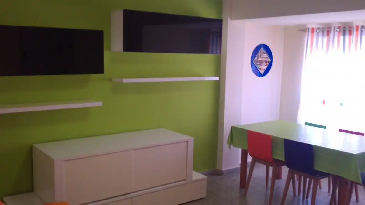 Cocina de Piso de alquiler en Valencia con Amueblado y Balcón