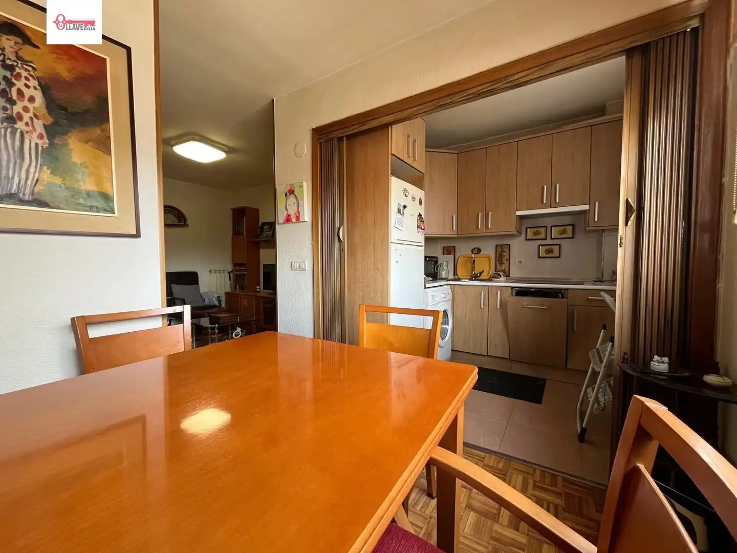 Küche von Wohnung zum Verkauf in Burgos mit Heizung und Parkett