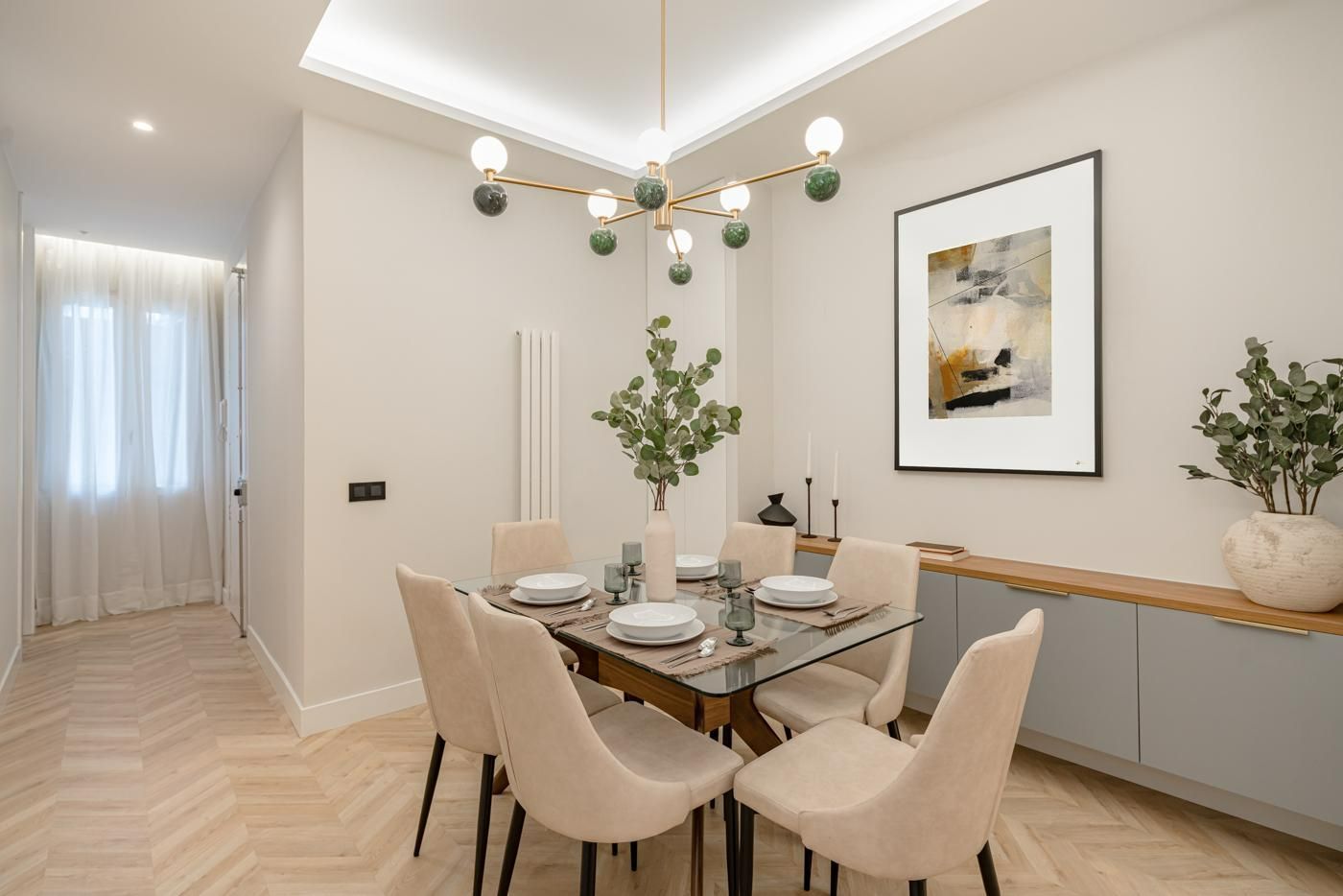 Menjador de Pis en venda en  Madrid Capital amb Aire condicionat i Calefacció