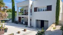 Exterior view of House or chalet for sale in Pedrezuela  with Air Conditioner, Terrace and Swimming Pool