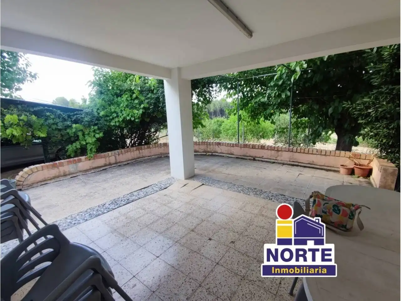 Terraza de Finca rústica en venta en Muro de Alcoy con Jardín privado, Trastero y Piscina