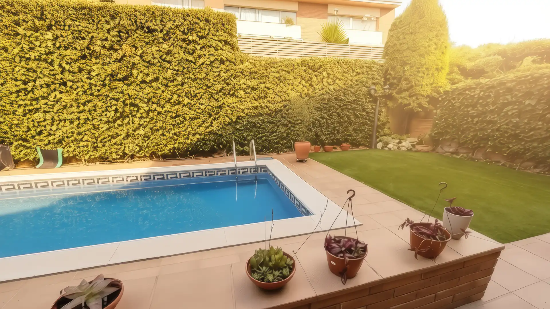 Swimming pool of Houses for sale in Sant Feliu de Llobregat  with Air Conditioner, Heating and Private garden