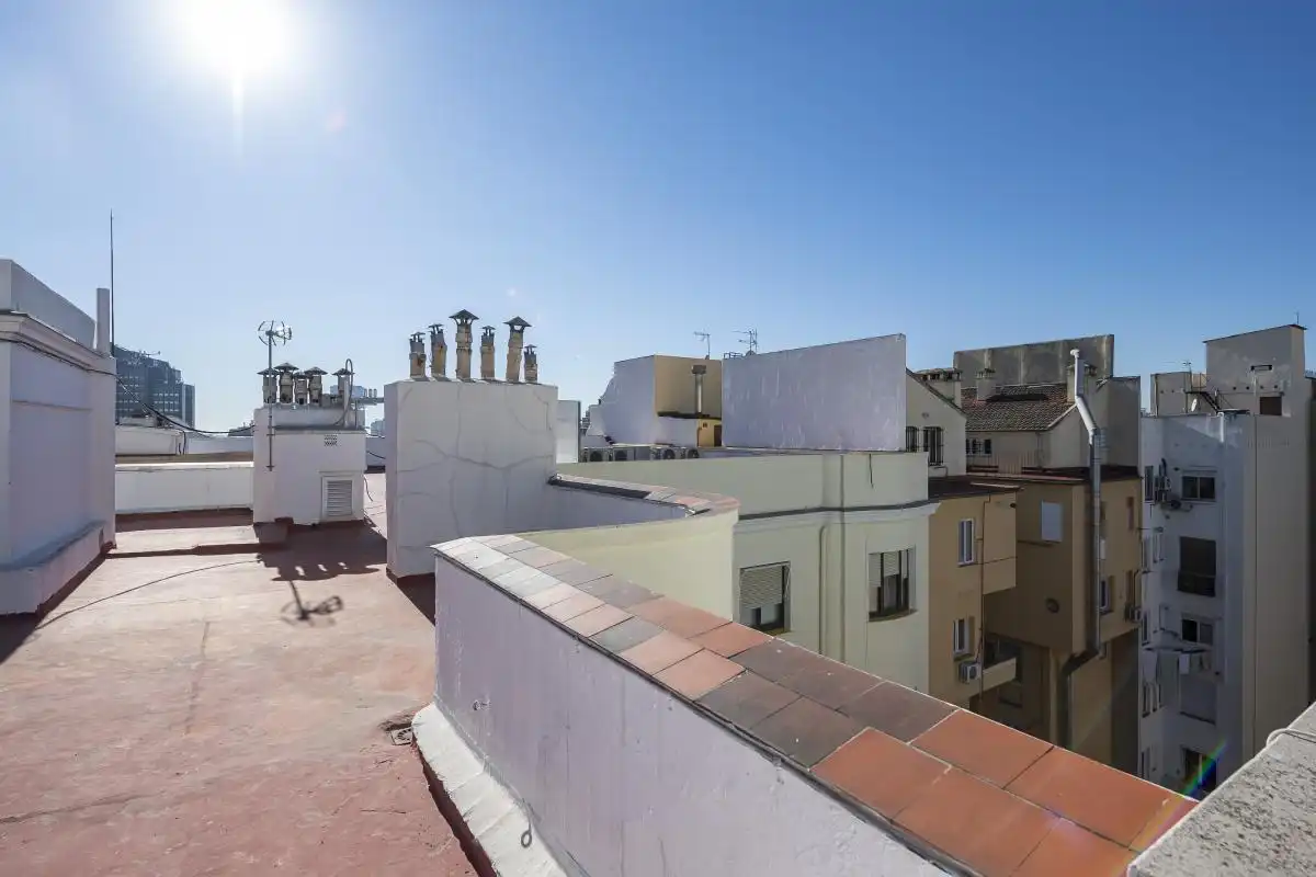 Exterior view of Flat for sale in Madrid  with Air Conditioner, Heating and Terrace