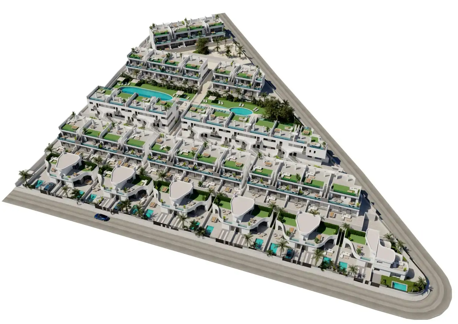 Vista exterior de Dúplex en venda en Torrevieja amb Terrassa, Traster i Piscina comunitària