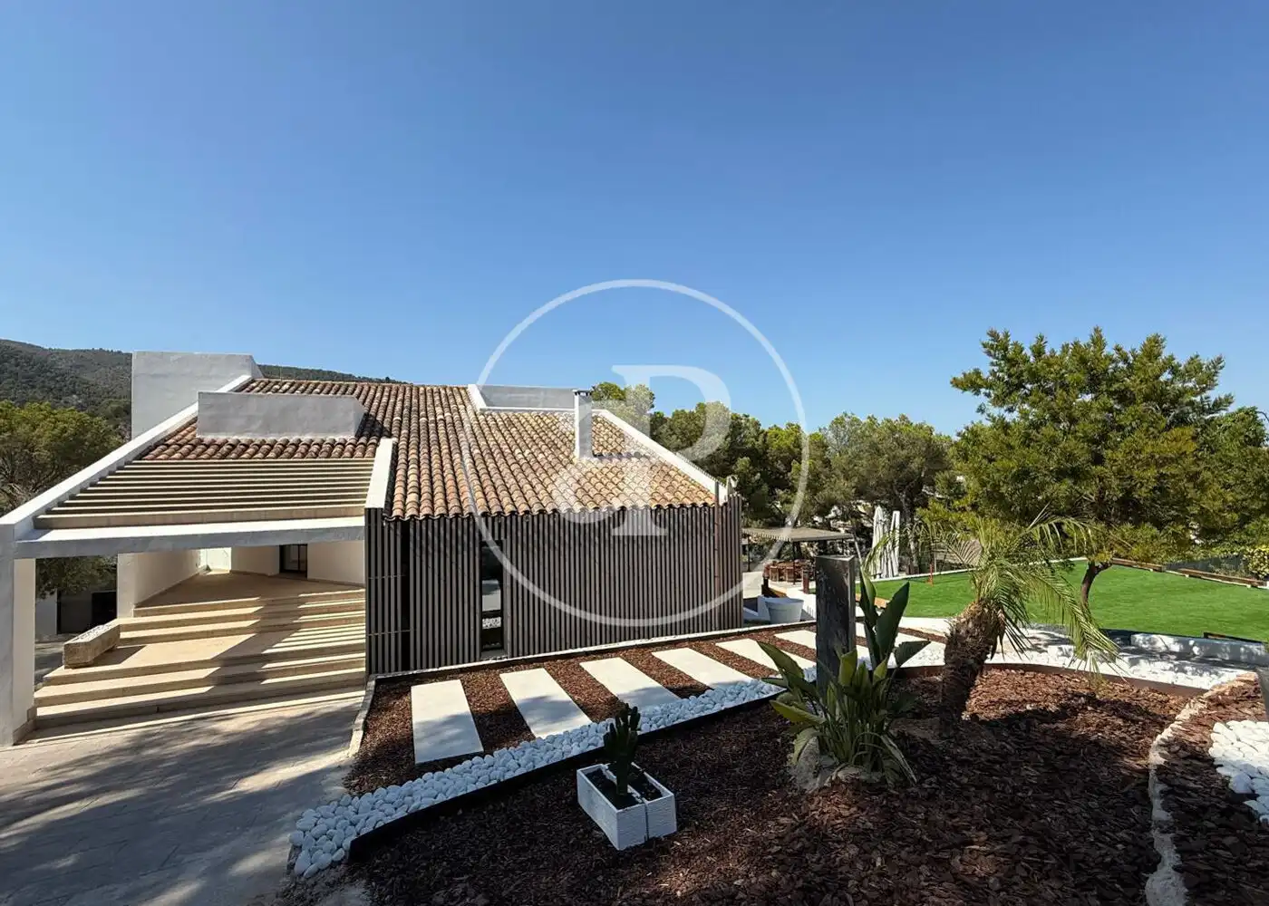 Vista exterior de Casa o chalet de alquiler en Calvià con Aire acondicionado, Calefacción y Jardín privado