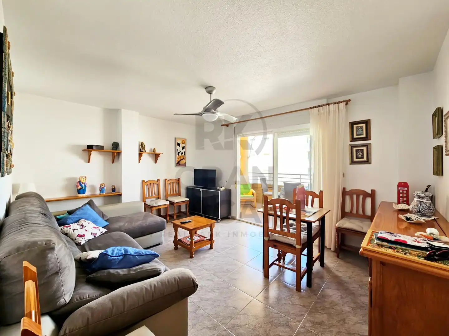 Sala de estar de Apartamento en venta en Elche / Elx con Aire acondicionado, Calefacción y Terraza