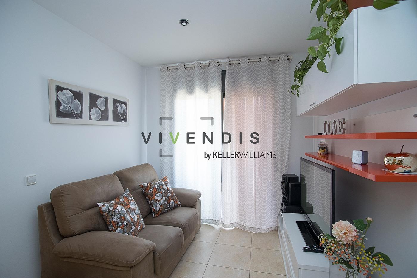 Living room of Flat for sale in El Vendrell  with Air Conditioner and Balcony