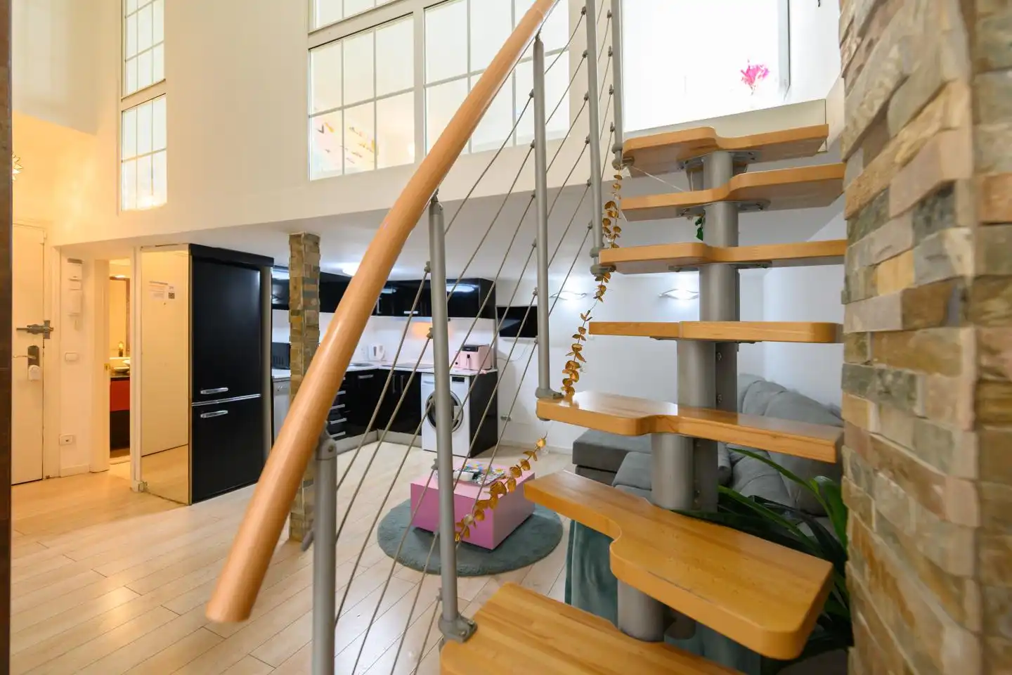 Maisonette zur Miete in Madrid mit Klimaanlage, Möbliert und Internet
