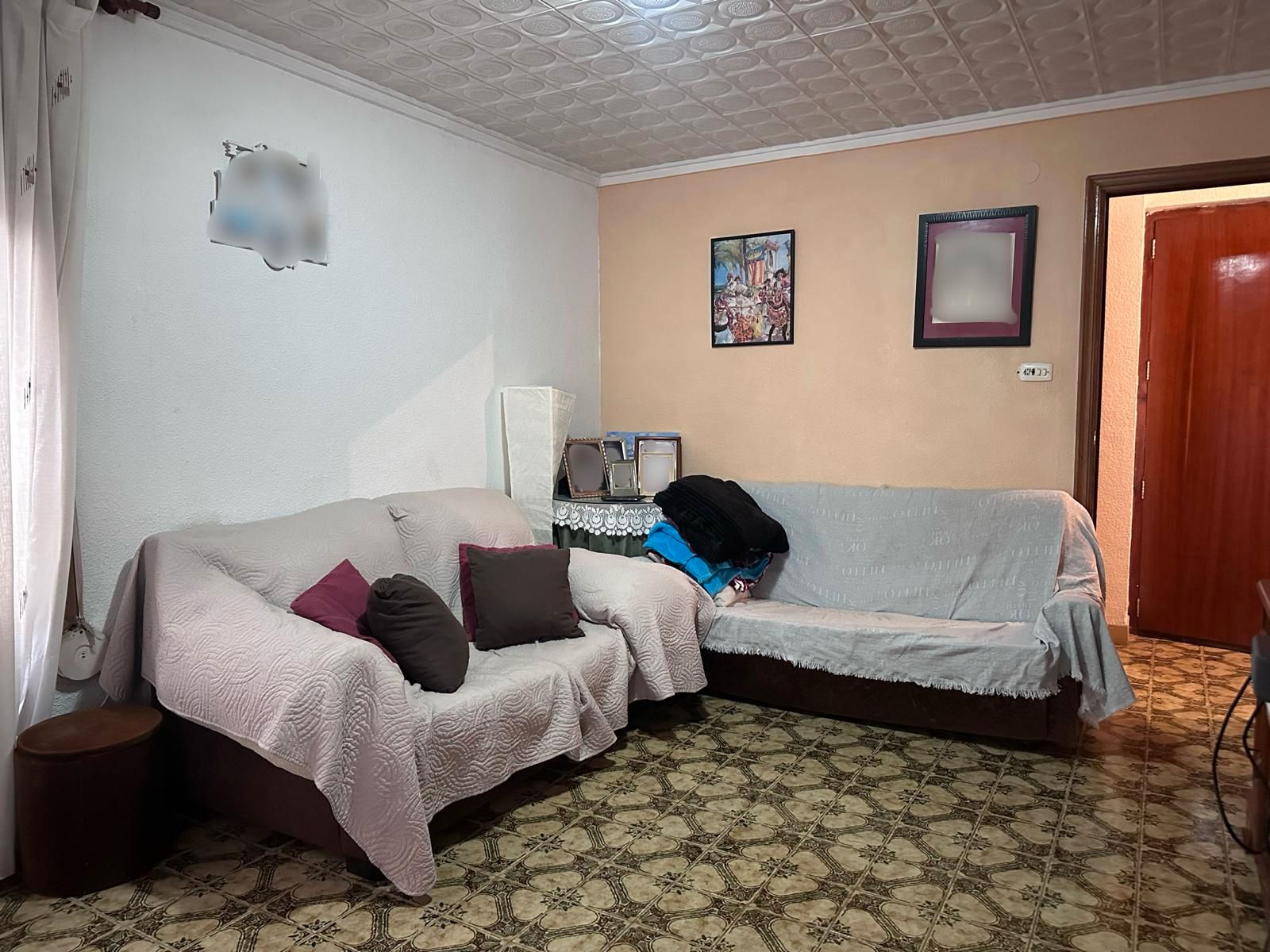 Sala d'estar de Casa adosada en venda en Nules amb Terrassa, Traster i Moblat