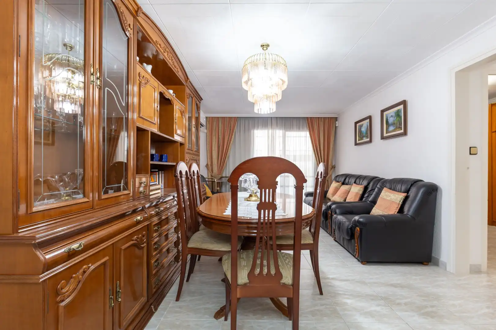 Dining room of Flat for sale in Rubí  with Air Conditioner, Heating and Terrace