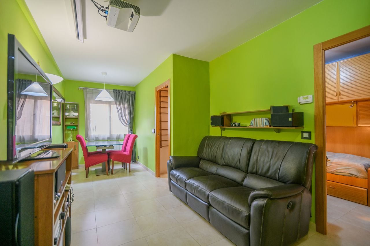 Sala d'estar de Pis en venda en  Barcelona Capital amb Aire condicionat i Calefacció