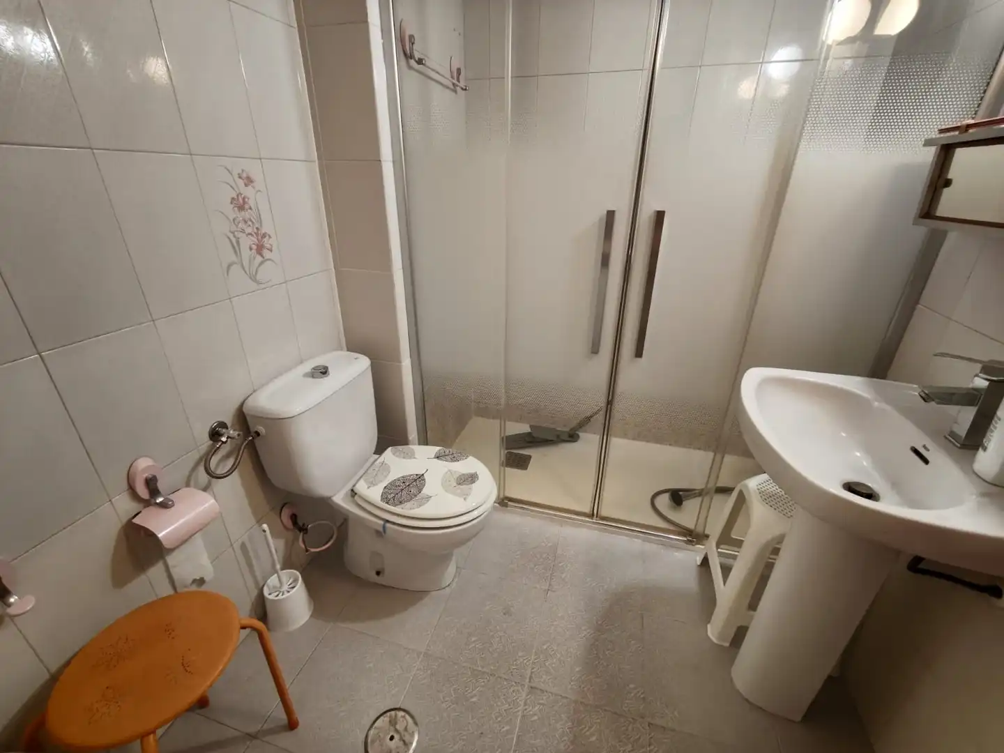 Bathroom of Flat for rent in Albacete  with Heating, Furnished and Balcony