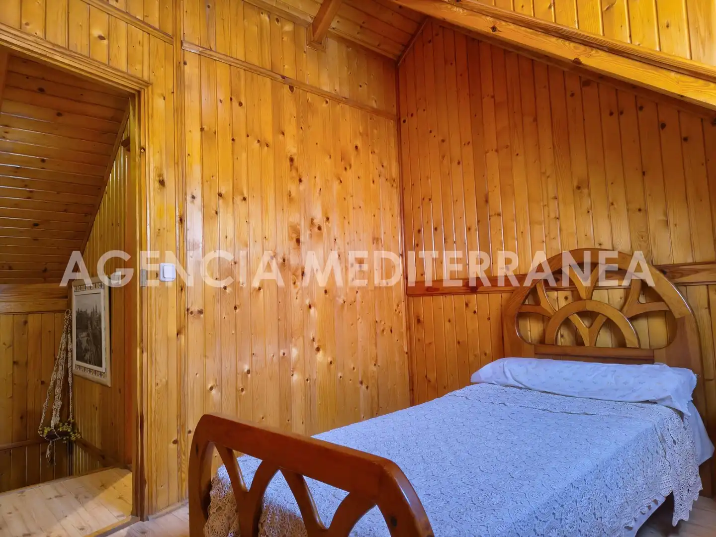 Dormitori de Casa o xalet de lloguer en Paterna amb Aire condicionat, Calefacció i Jardí privat