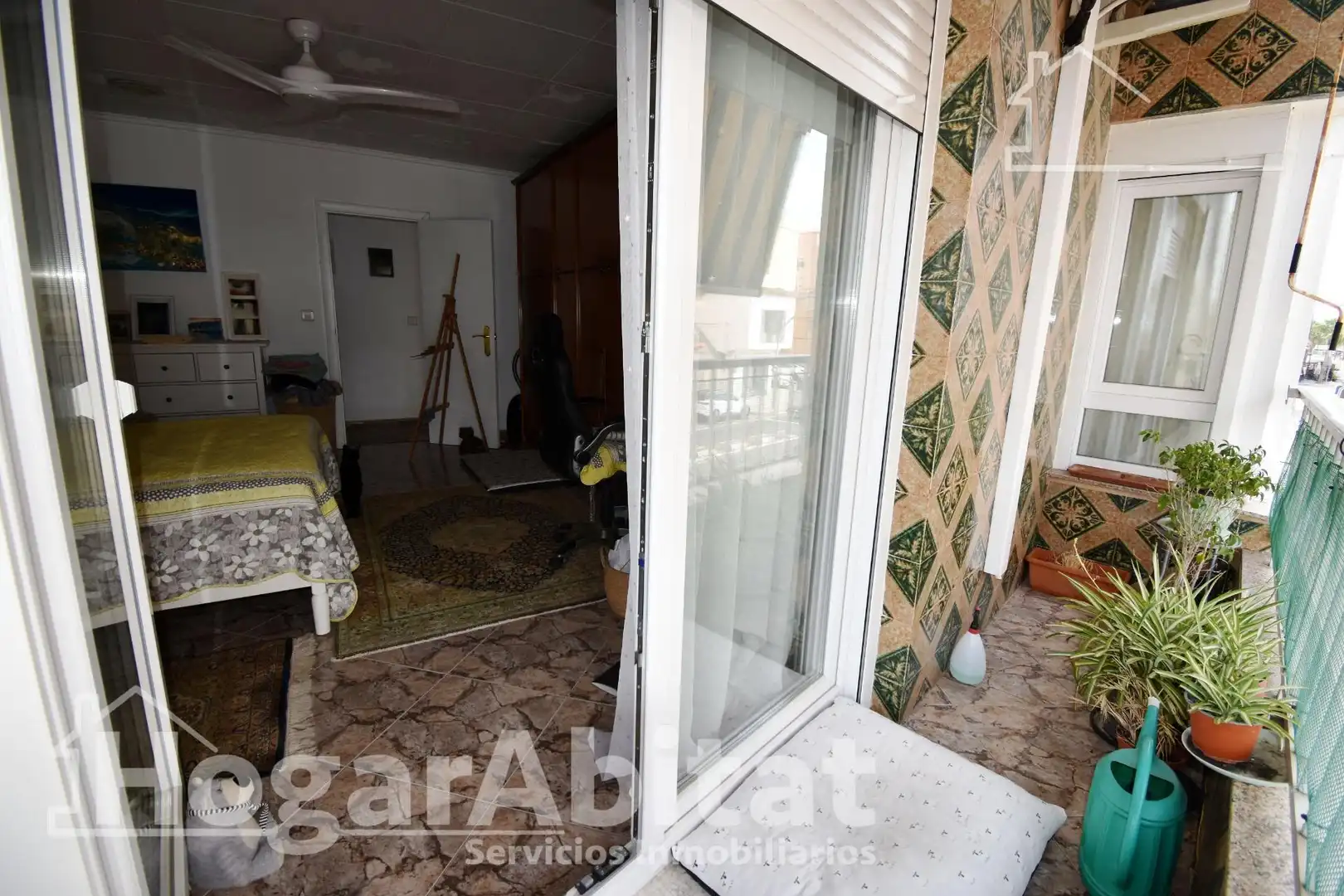 Bedroom of Flat for sale in Miramar  with Air Conditioner and Balcony