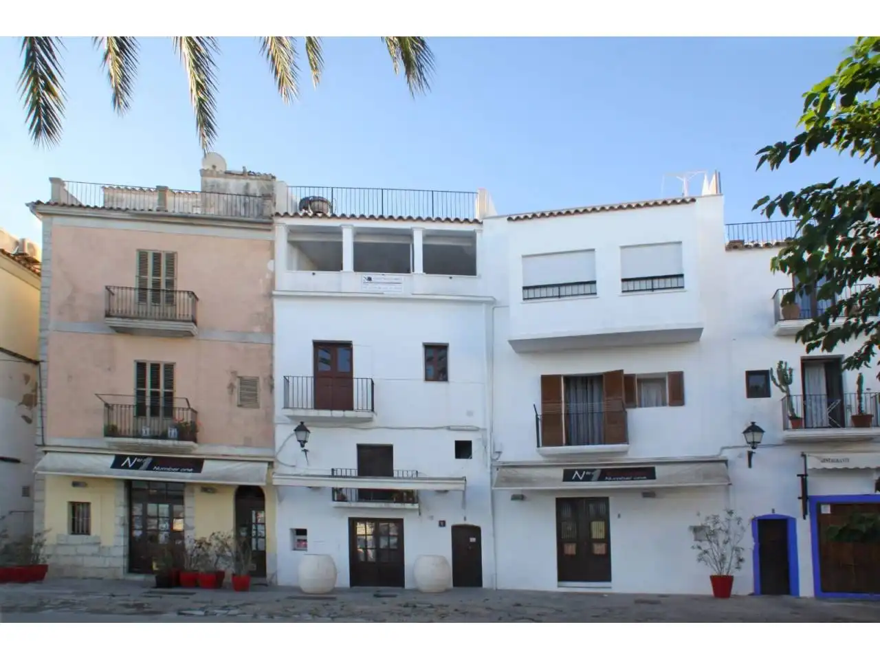 Außenansicht von Wohnung zum Verkauf in Eivissa mit Klimaanlage, Möbliert und Balkon