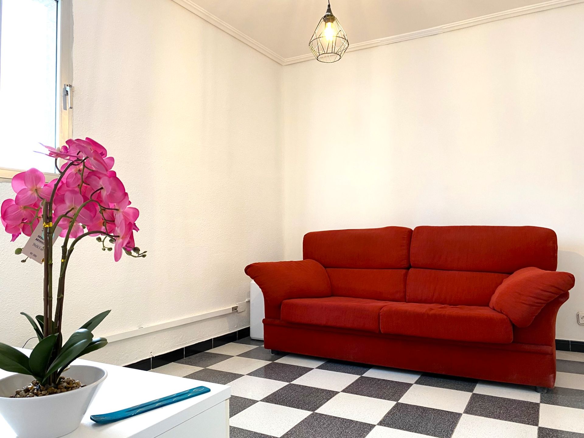 Living room of Flat for rent in Ponferrada  with Heating and Furnished