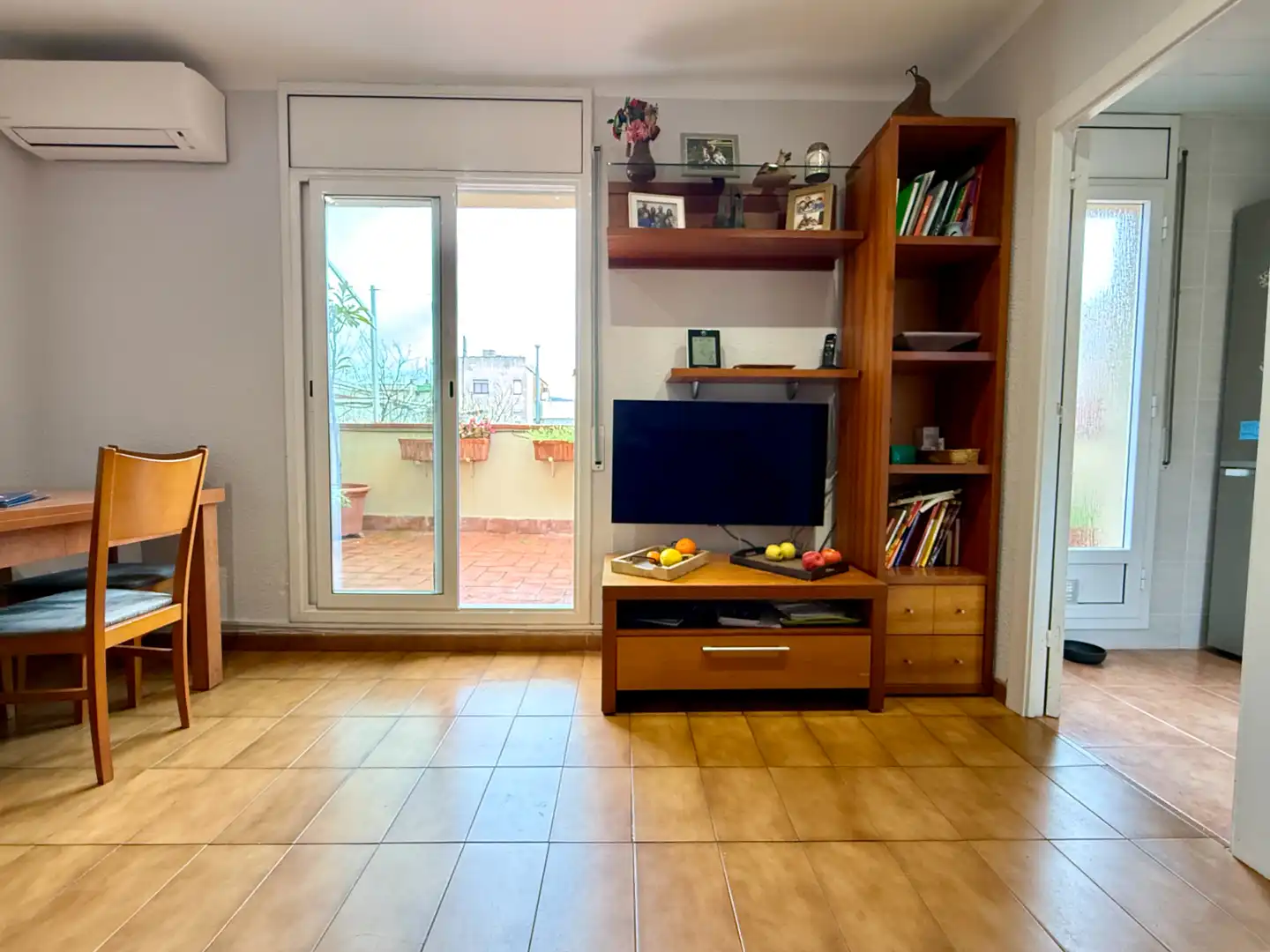 Sala de estar de Ático en venta en  Barcelona Capital con Aire acondicionado, Terraza y Balcón