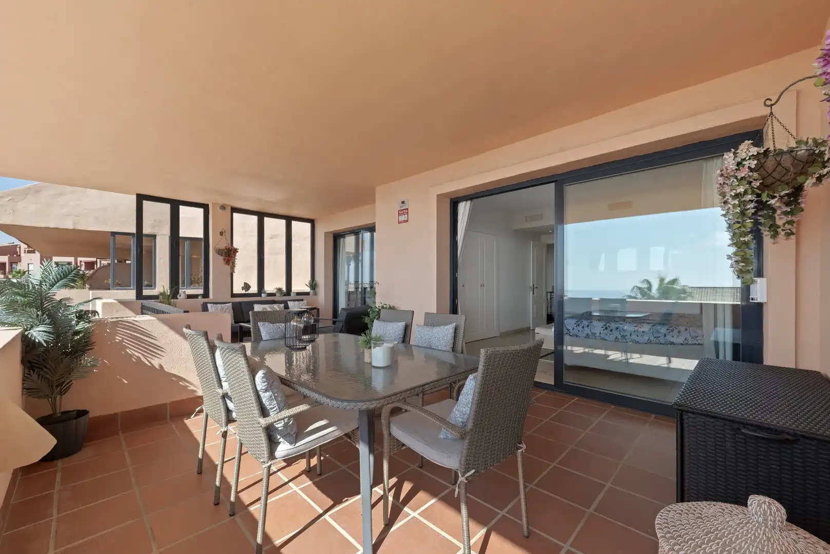Terraza de Ático en venta en Mijas con Aire acondicionado, Terraza y Piscina
